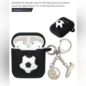 Wonhibo for Airpods Case for Apple Airpod 1 & 2